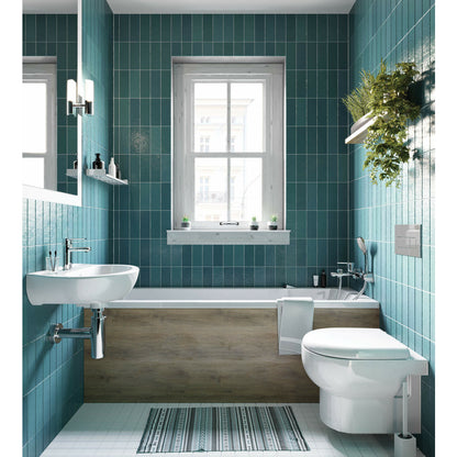 Ceramic Sink Deante Jasmin White 36.4x45.7 cm