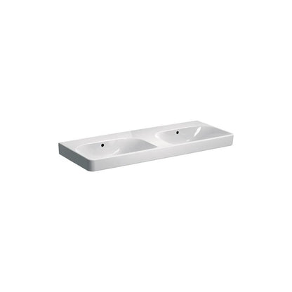 Двойна мивка за мебели Geberit Smyle Square 120 см без отвор за батерия