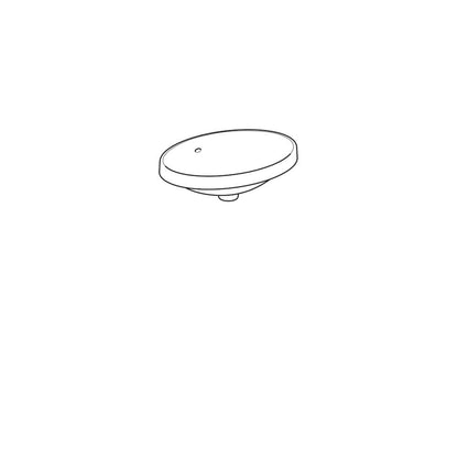 Вградена мивка Geberit Variform 55 см с Oval преливник