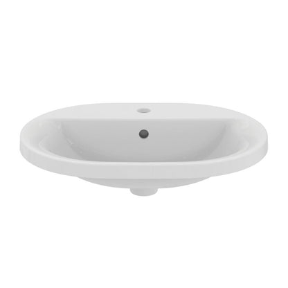 Вградена мивка Ideal Standard Connect 62 cm бяла лъскава