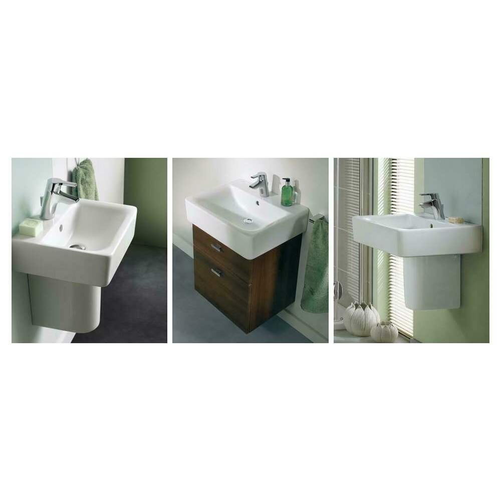 Ideal Standard Connect Cube 55cm Wall-Mounted Sink