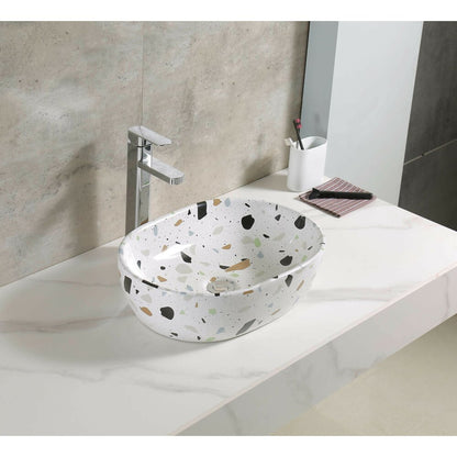 Countertop Sink Terrazzo Rune Magni 45.5 cm