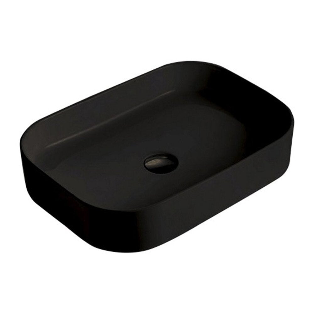 Fluminia Capri Black Countertop Sink 65 cm