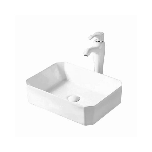 Мивка за плот Fluminia ъглова 50x37 см