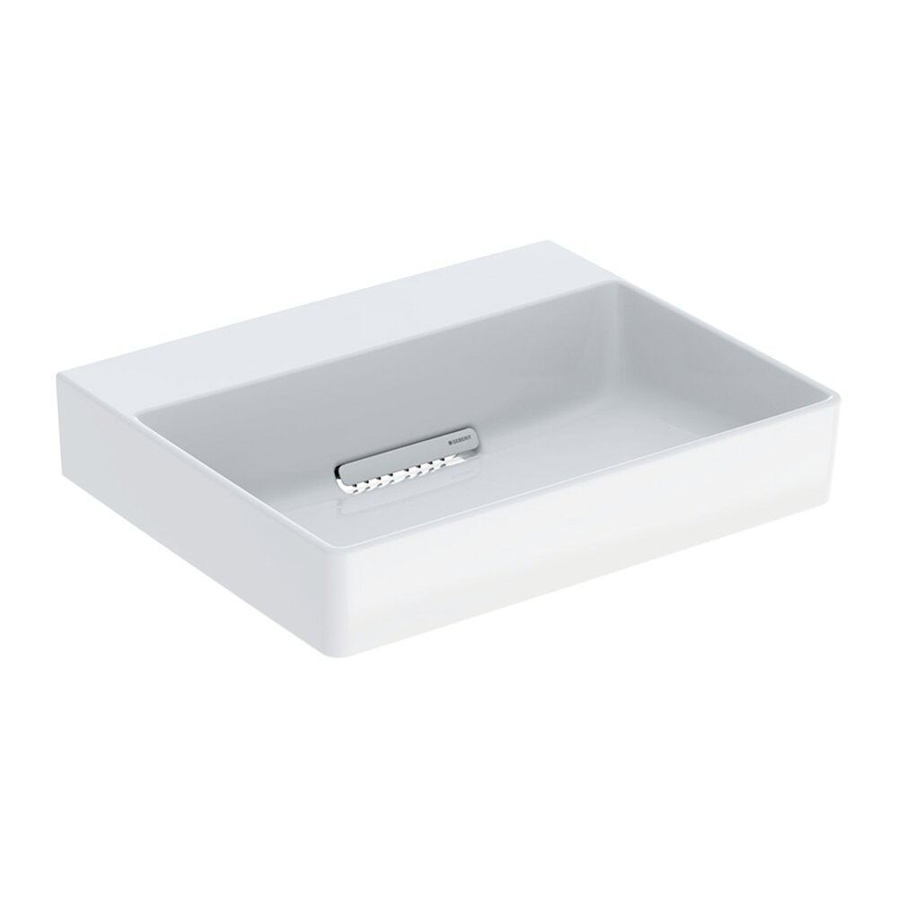 Geberit One 50 cm White Countertop Sink with Special Drain