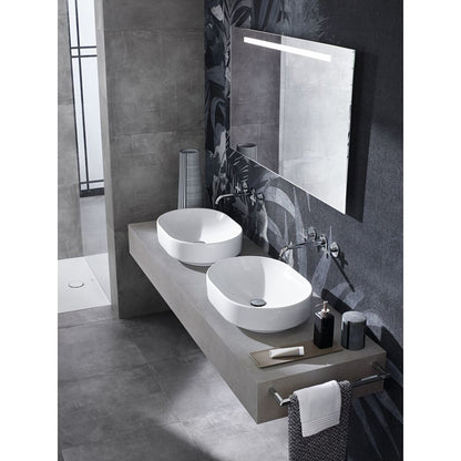 Елптична мивка Geberit Variform без преливник 55x40 см