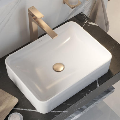 Мивка за плот Hansgrohe Xuniva Q 55x40 cm бял гланц