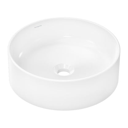 Мивка за плот Hansgrohe Xuniva S кръгла 40 cm бяла лъскава