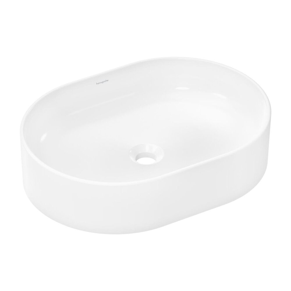 Мивка за плот Hansgrohe Xuniva U 55x40 cm бял гланц