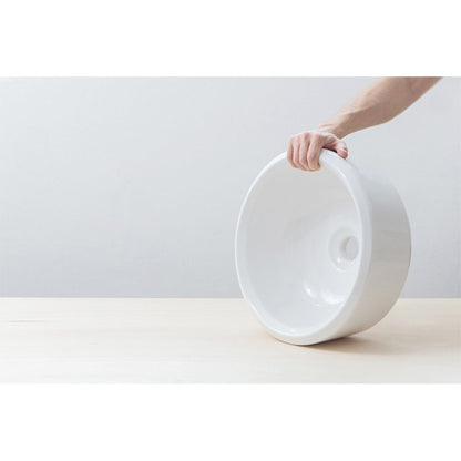 Hatria Pencil White Countertop Sink 40 cm