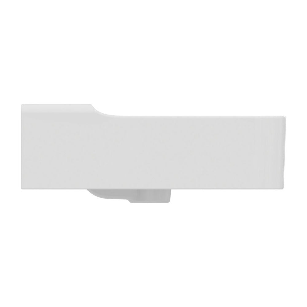 Ideal Standard Atelier Conca Wall-Mounted Sink 50 cm Glossy White with Overflow