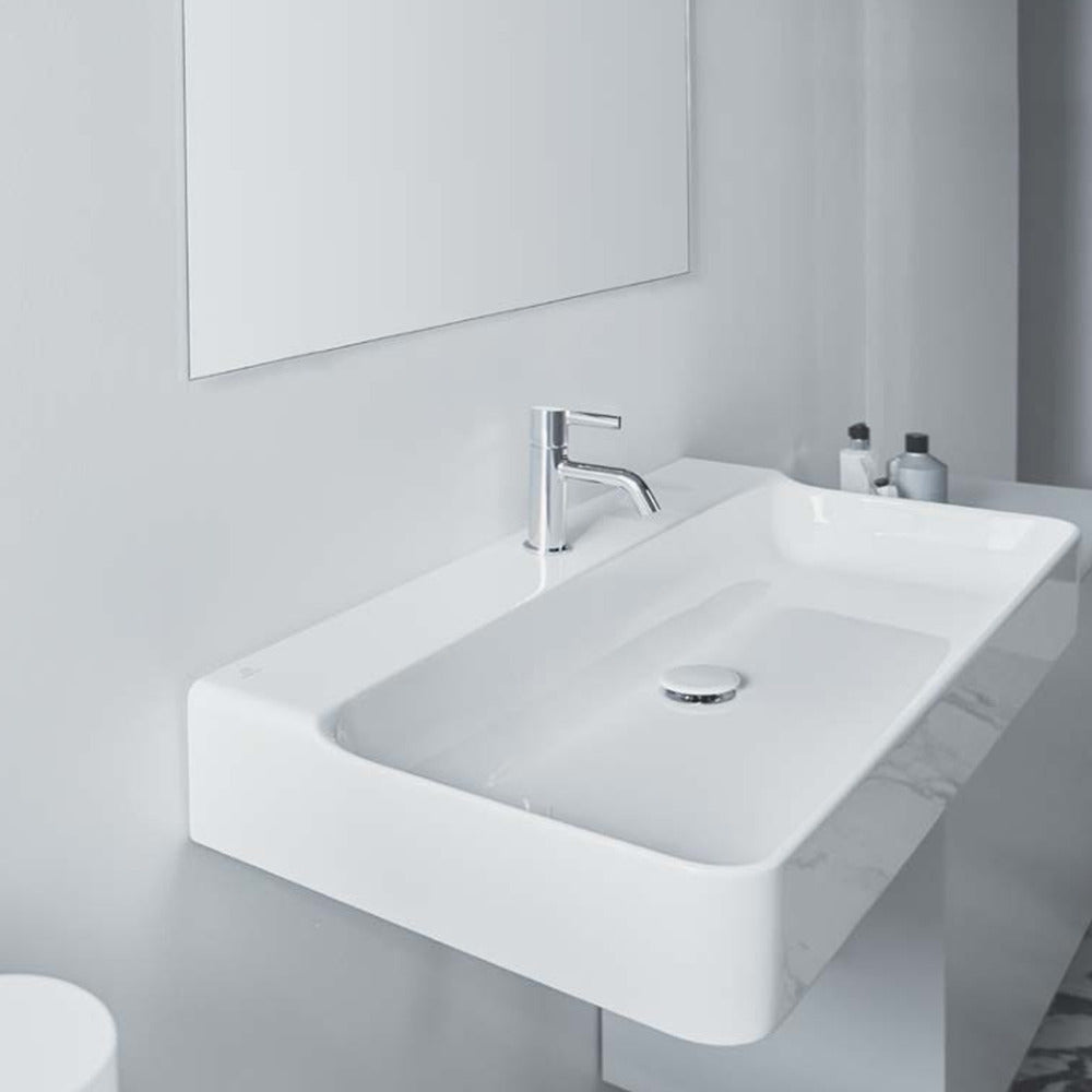 Ideal Standard Atelier Conca Wall-Mounted Sink 50 cm Glossy White with Overflow