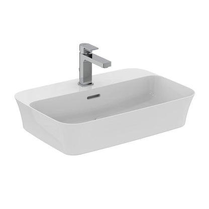 Мивка за плот Ideal Standard Atelier Ipalyss 55 см бяла лъскава с отвор за батерия