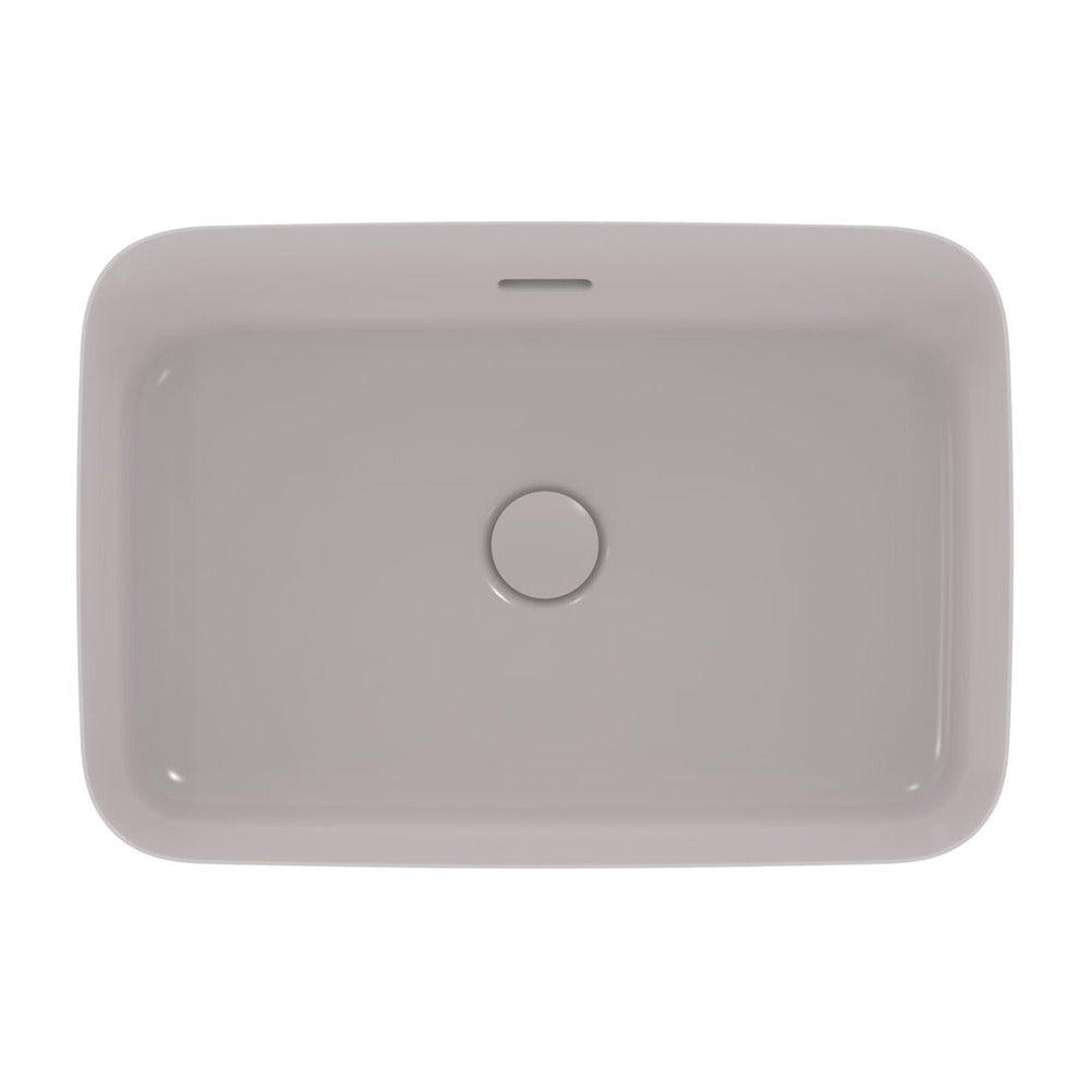 Ideal Standard Atelier Ipalyss Concrete 55 cm Concrete Grey Countertop Basin with Overflow