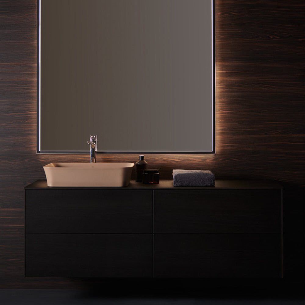 Ideal Standard Atelier Ipalyss Concrete 55 cm Concrete Grey Countertop Basin with Overflow