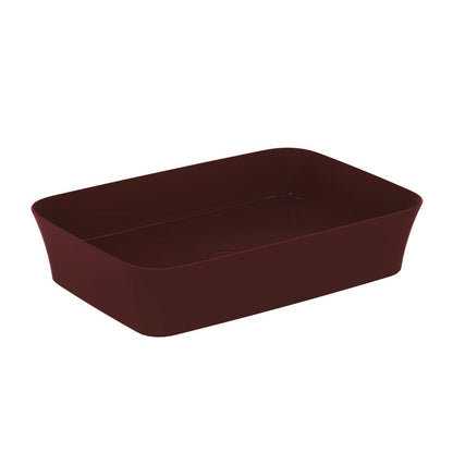 Ideal Standard Atelier Ipalyss Pomegranate 55 cm Bordeaux Red Countertop Basin