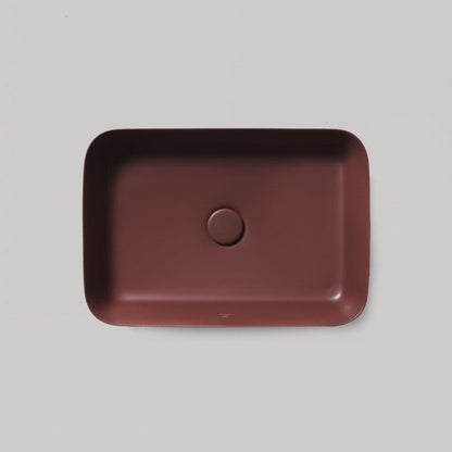 Ideal Standard Atelier Ipalyss Pomegranate 55 cm Bordeaux Red Countertop Basin