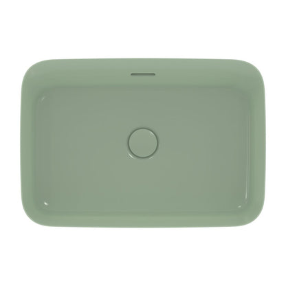Ideal Standard Atelier Ipalyss Sage 55 cm Green Countertop Basin with Overflow