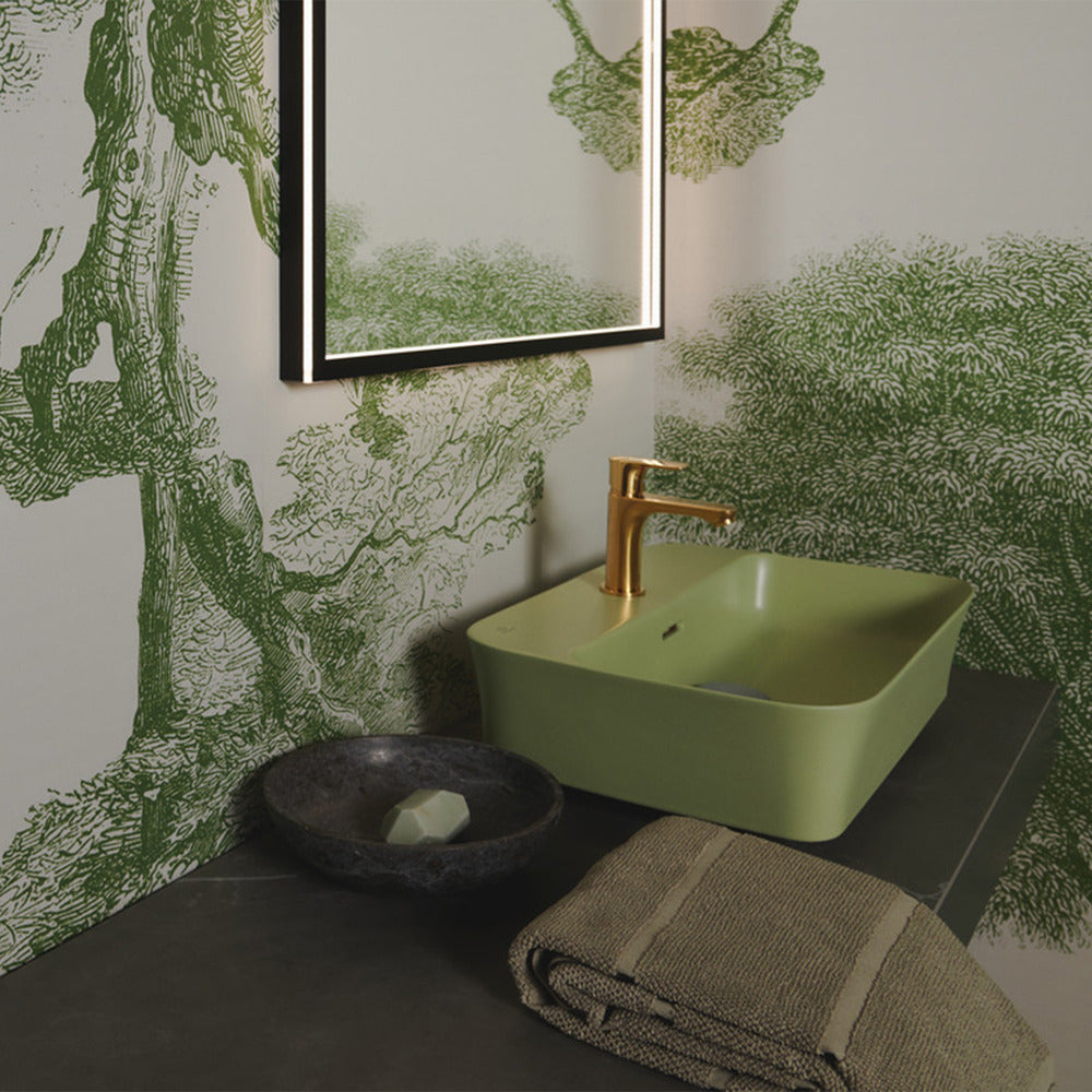 Ideal Standard Atelier Ipalyss Sage 55 cm Green Countertop Basin with Overflow