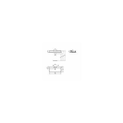 Наклонен умивалник Ideal Standard Conca Ceram 100x45cm