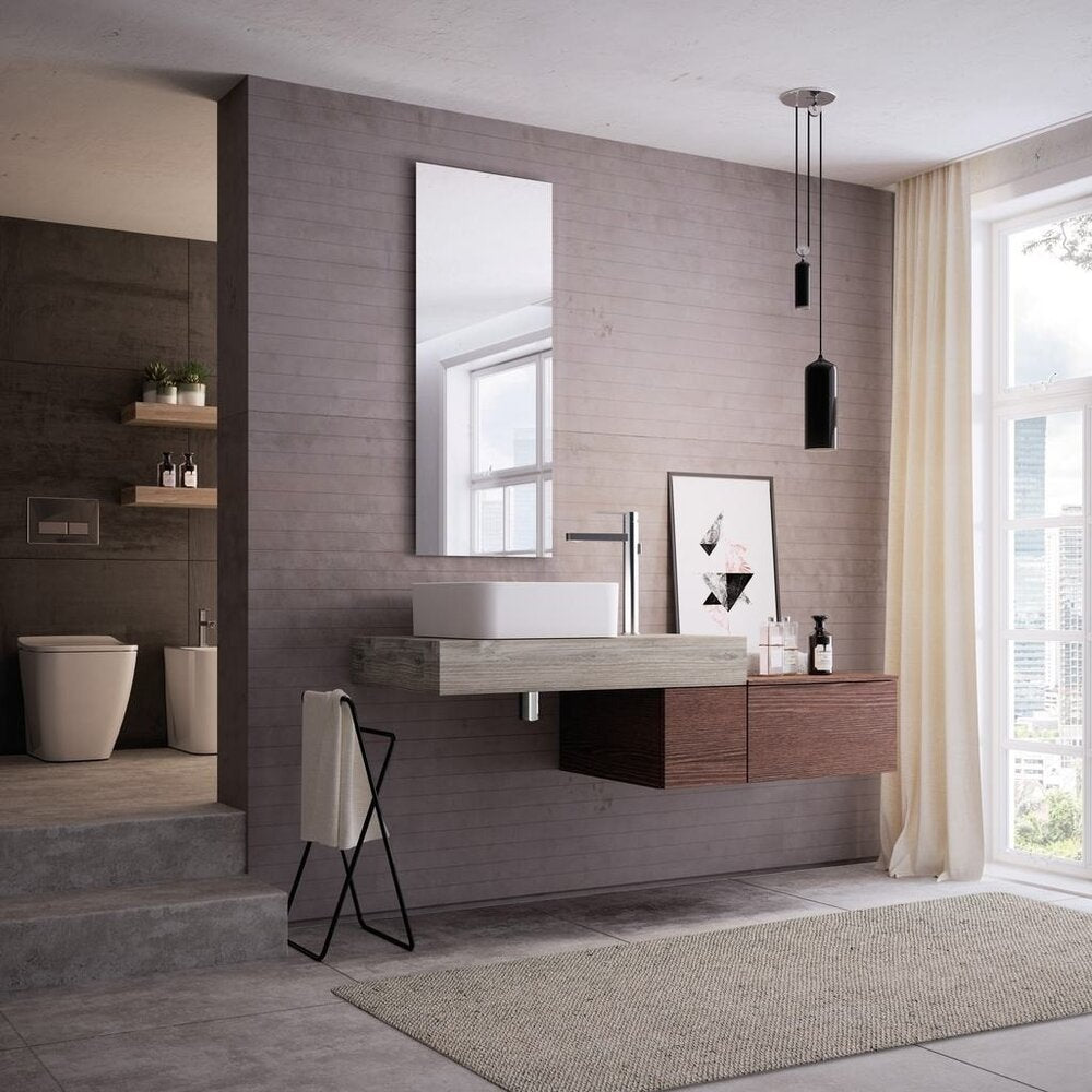 Квадратен поставен умивалник Ideal Standard Strada II 40x40 см без преливник