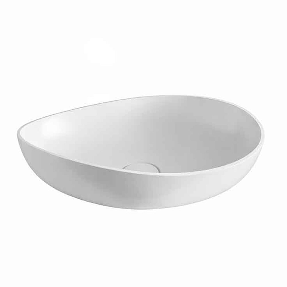 Мивка за плот KolpaSan Orphia композит Kerrock 56 cm бяла