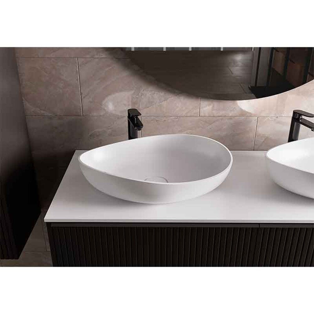 Мивка за плот KolpaSan Orphia композит Kerrock 56 cm бяла