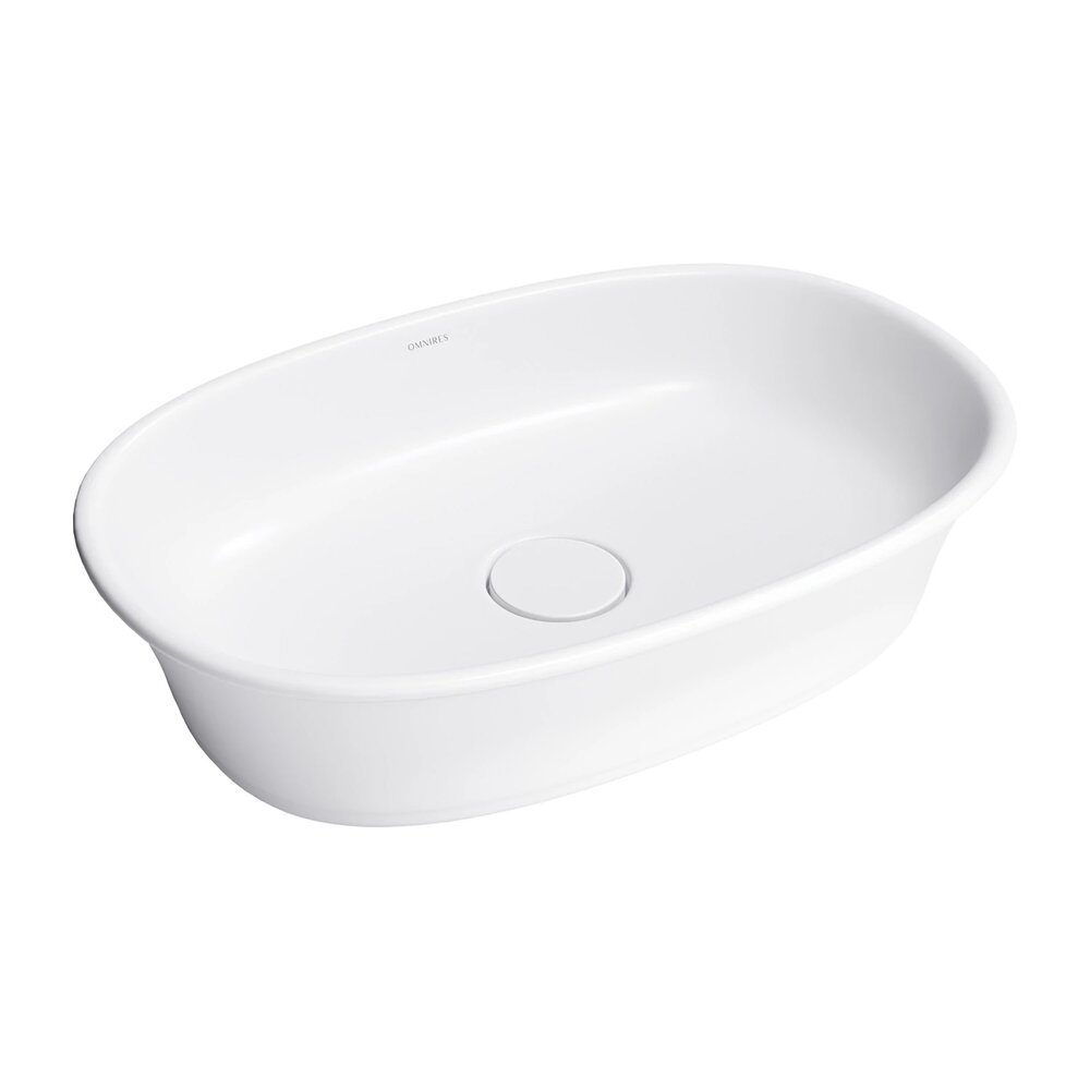 Мивка за плот Omnires Classica M+ матово бяло 61 cm