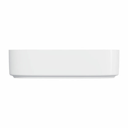 Лавоар за плот Omnires Mesa бял 53.5 x 31.5 см