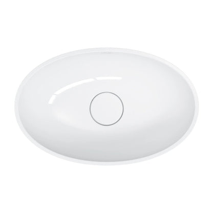Мивка за плот Omnires Shell M+ бял гланц 50 cm