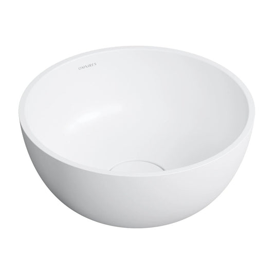 Мивка за плот Omnires Shell M+ матово бяло 35 cm