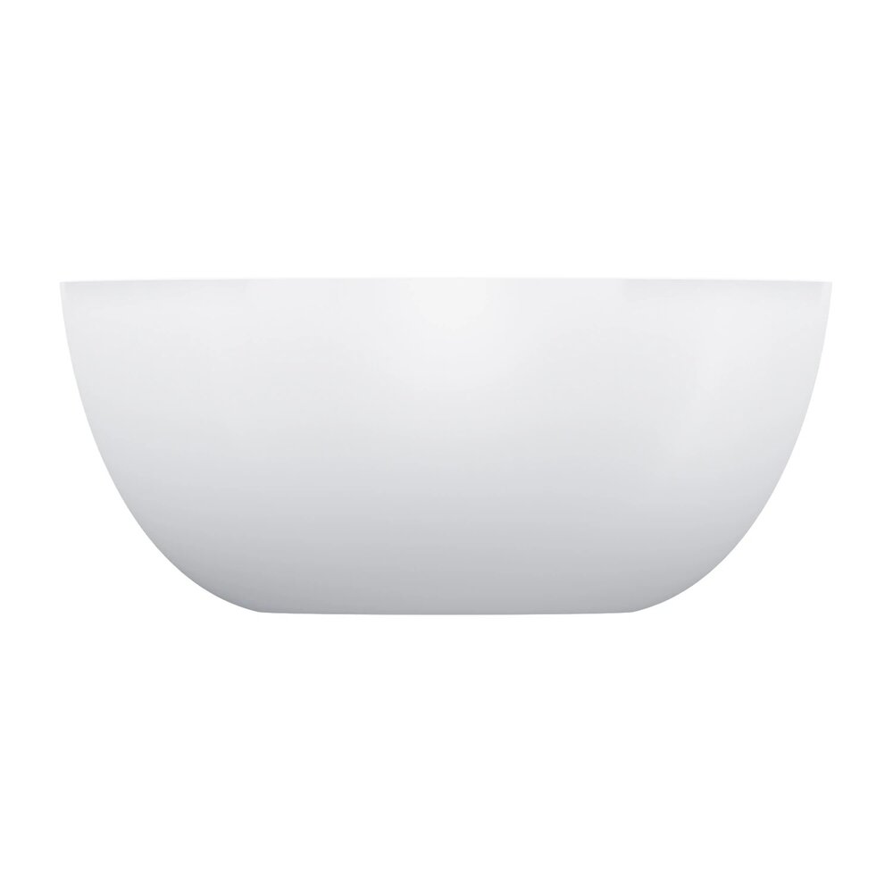 Мивка за плот Omnires Shell M+ матово бяло 35 cm