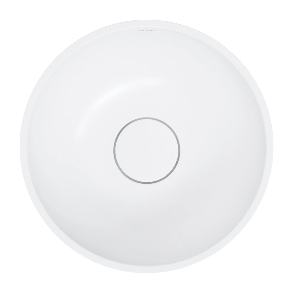 Мивка за плот Omnires Shell M+ матово бяло 35 cm