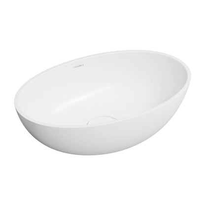 Мивка за плот Omnires Shell M+ матово бяло покритие 50 cm