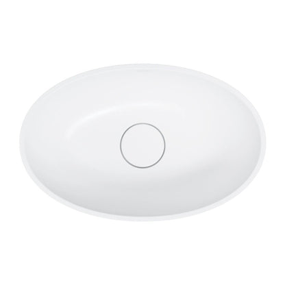Мивка за плот Omnires Shell M+ матово бяло покритие 50 cm
