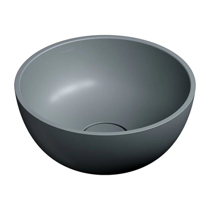 Мивка за плот Omnires Shell M+ матово сив цвят 35 cm