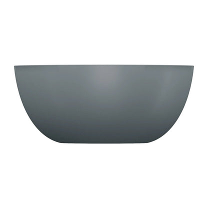 Мивка за плот Omnires Shell M+ матово сив цвят 35 cm