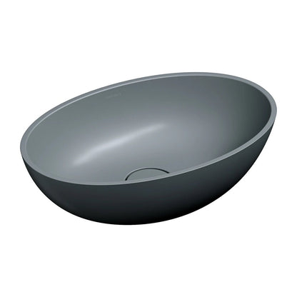 Мивка за плот Omnires Shell M+ матово сив цвят 50 cm