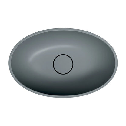Мивка за плот Omnires Shell M+ матово сив цвят 50 cm