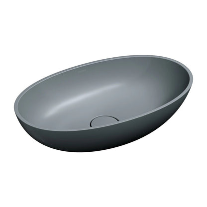 Мивка за плот Omnires Shell M+ матово сиво 60 cm