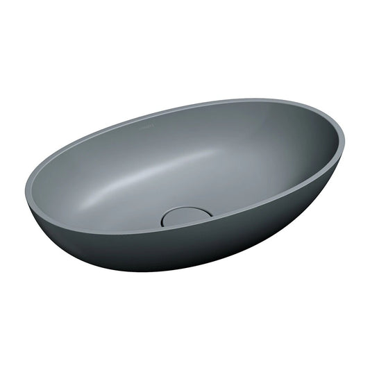 Мивка за плот Omnires Shell M+ матово сиво 60 cm