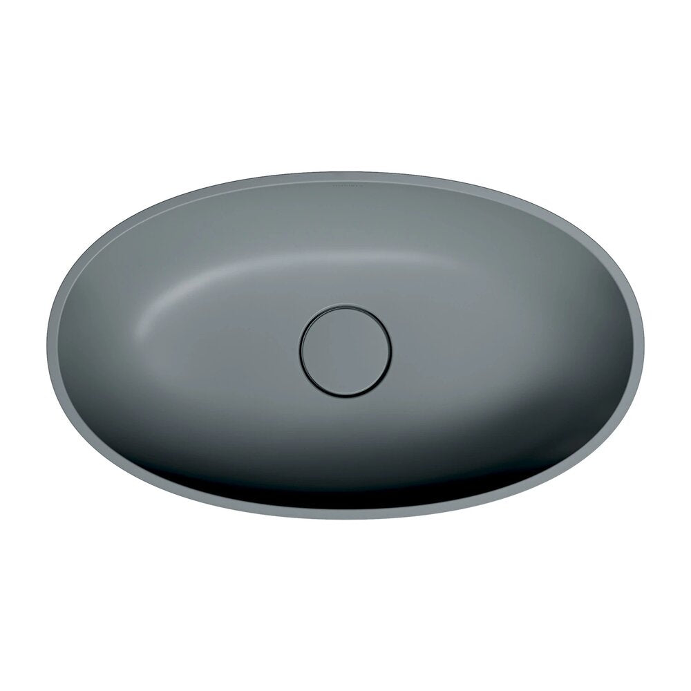 Мивка за плот Omnires Shell M+ матово сиво 60 cm