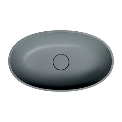 Мивка за плот Omnires Shell M+ матово сиво 60 cm