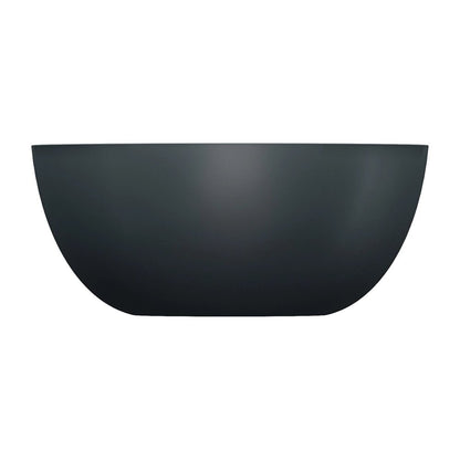 Мивка за плот Omnires Shell M+ матово черно 35 cm