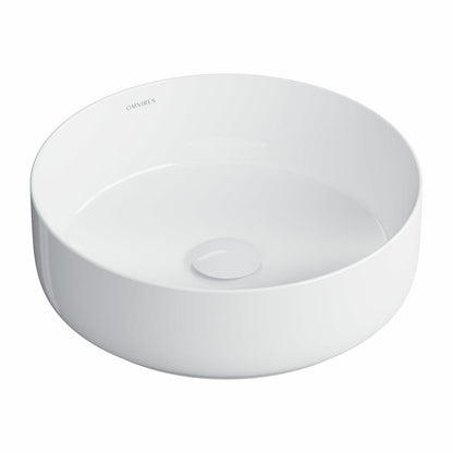 Countertop Basin Omnires Tulsa White 36 cm