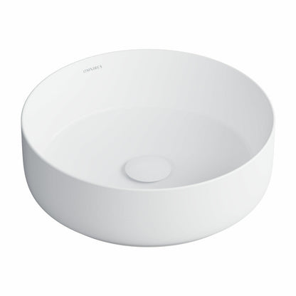 Countertop Sink Omnires Tulsa Matte White 36 cm