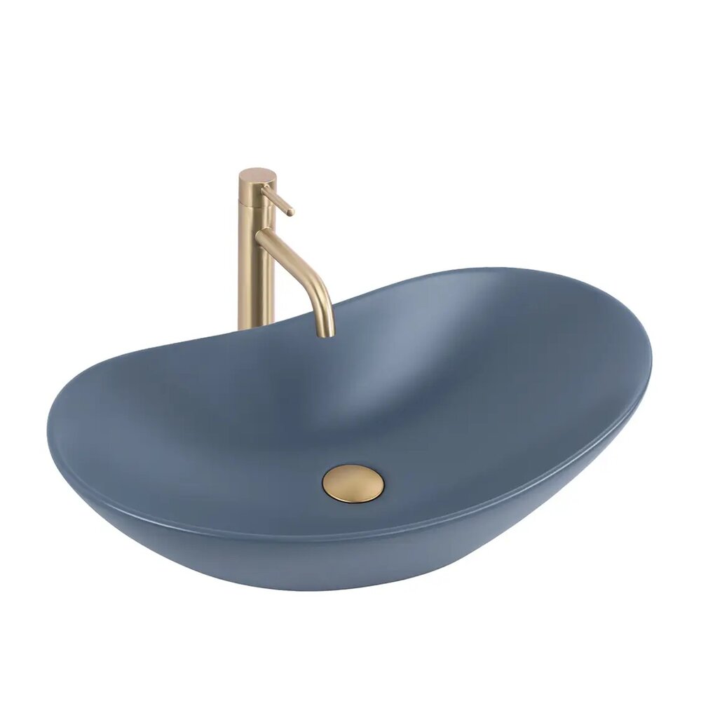 Лавоар за плот Rea Royal овален 61.5 cm Blueberry мат