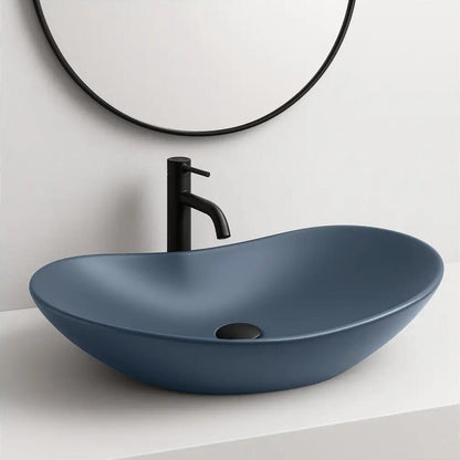 Лавоар за плот Rea Royal овален 61.5 cm Blueberry мат