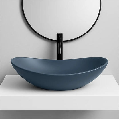 Лавоар за плот Rea Royal овален 61.5 cm Blueberry мат