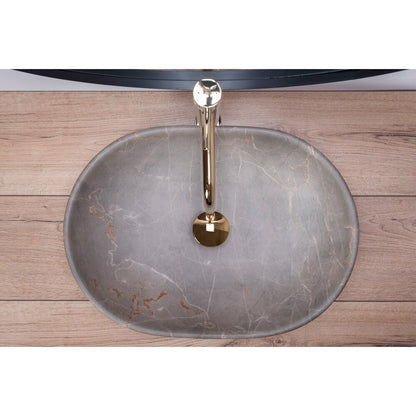 Rea Lara Beige Countertop Sink 48.5 cm